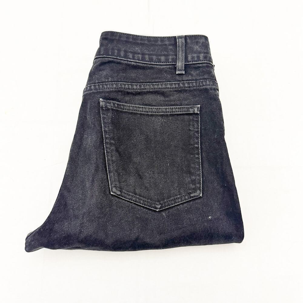 Need Denim Jeans Charcoal Black Straight Leg Denim Zip Fly Size 28 USA